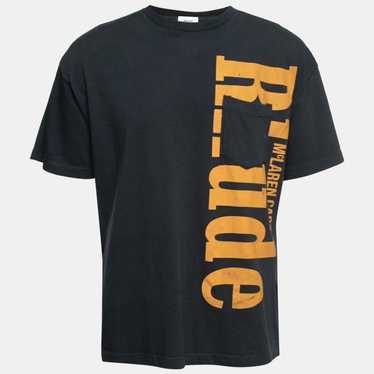 RHUDE ロゴ プリント コットン Tシャツ 人気 RHUDE Men Women Printing Car Leisure Cotton Short Sleeve T