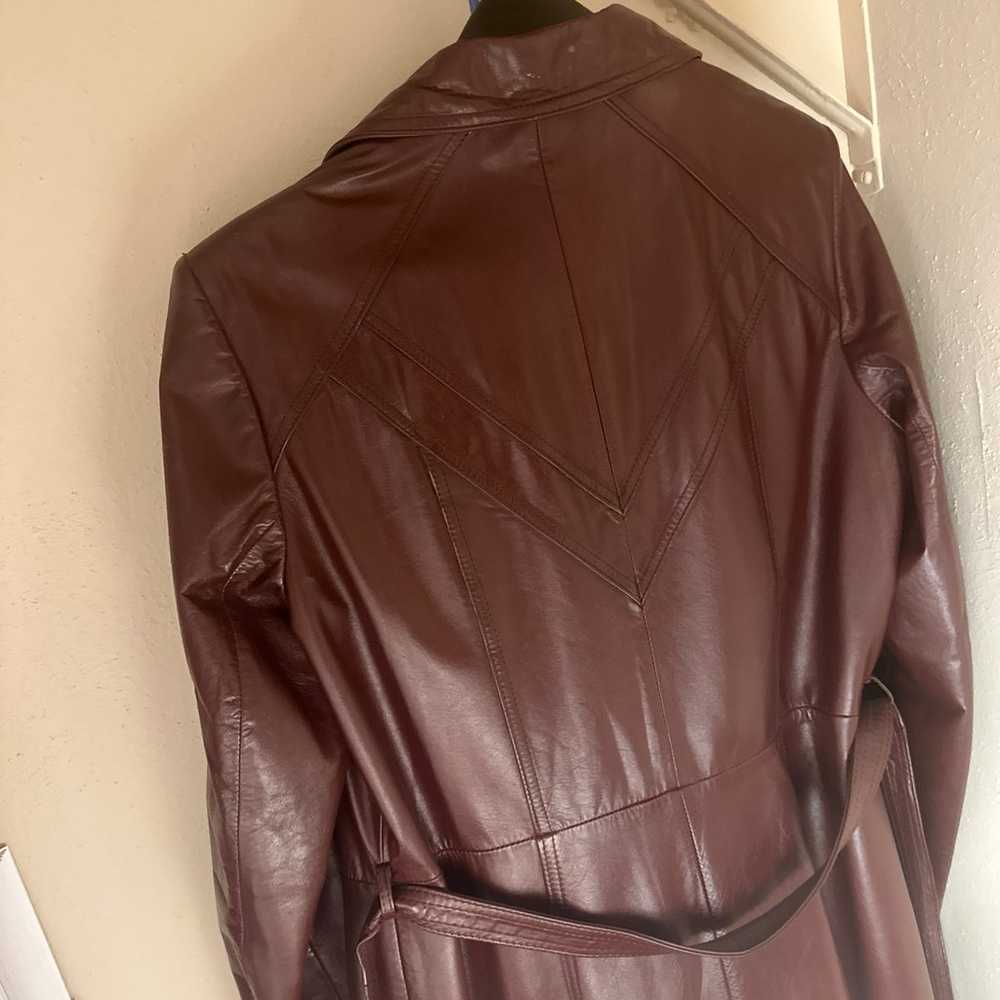 Genuine Leather Coat - image 1