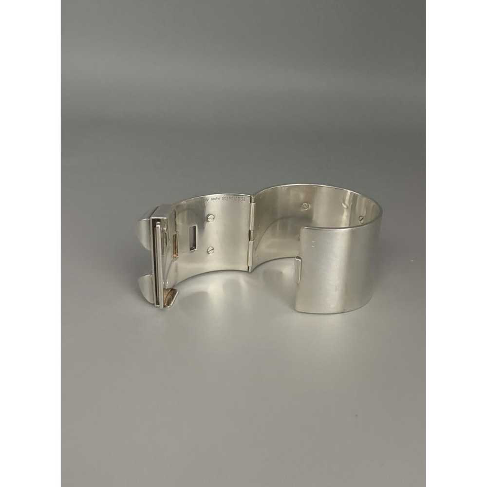 Hermès Collier de chien silver bracelet - image 3