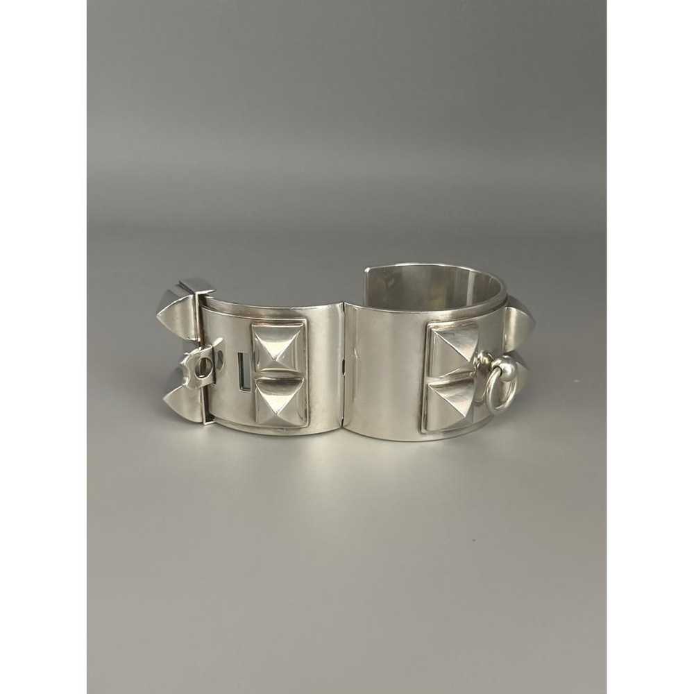 Hermès Collier de chien silver bracelet - image 8