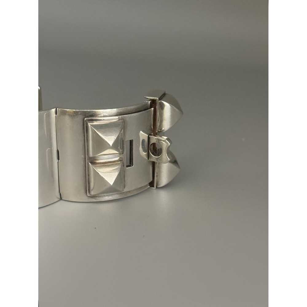 Hermès Collier de chien silver bracelet - image 9