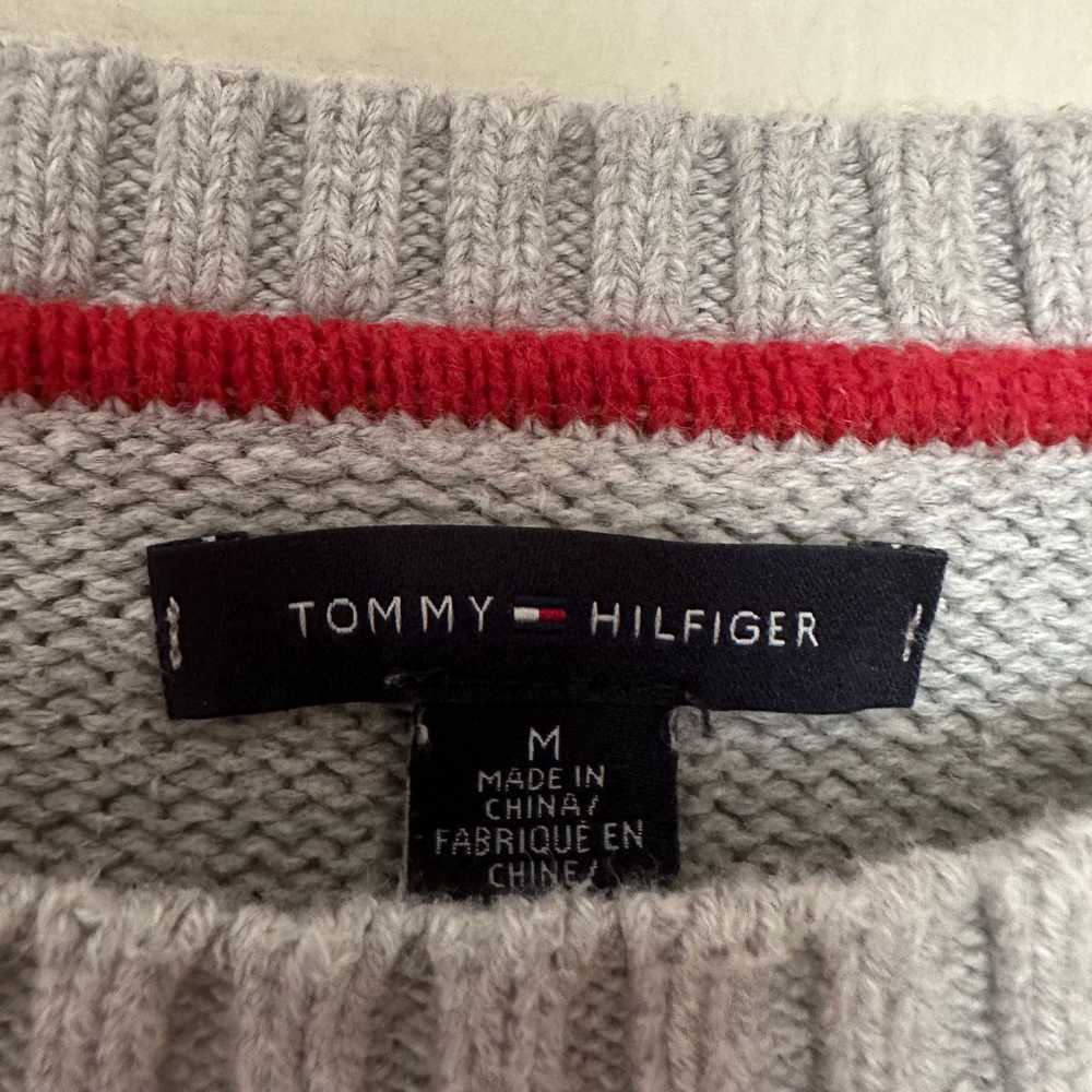 Tommy Hilfiger Tommy Hilfiger Grey and Red Flag K… - image 11