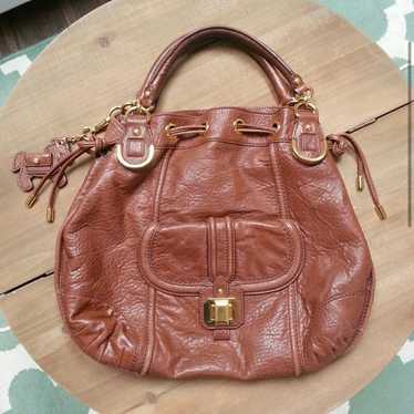 Juicy Couture Y2K Brown Leather Boho Bag