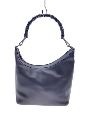 GUCCI Bamboo Handbag Leather BRW 001 0531