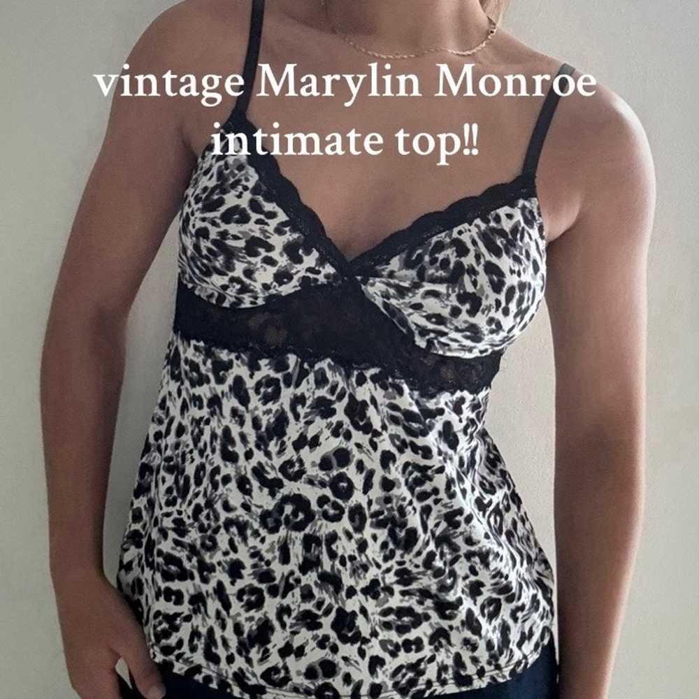 Vintage Marilyn Monroe Intimates Top - image 1