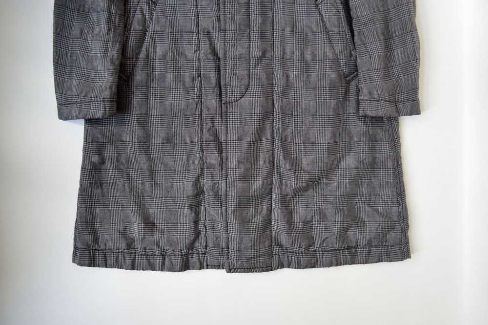 Comme des Garcons A/W 09 Houndstooth Silk Overcoat - image 4