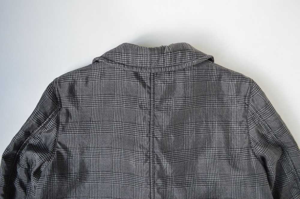 Comme des Garcons A/W 09 Houndstooth Silk Overcoat - image 9