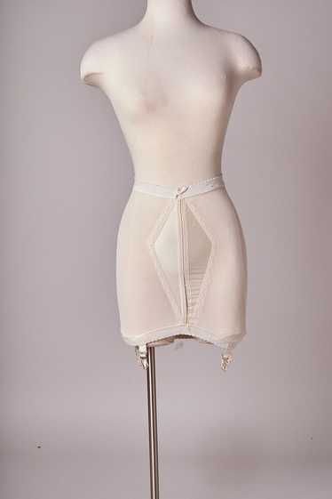 Vintage Vintage 1950s Girdle with Garter Clips - image 1