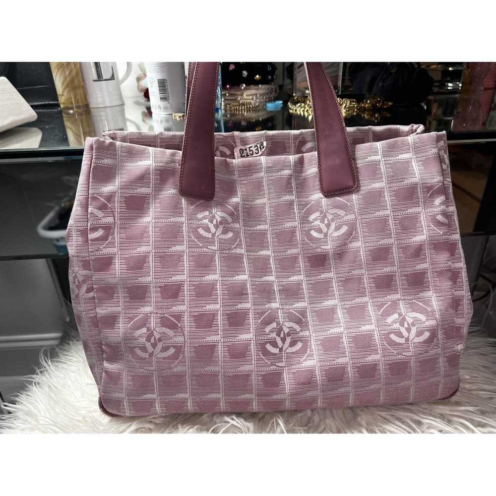 Chanel Cloth handbag - image 5