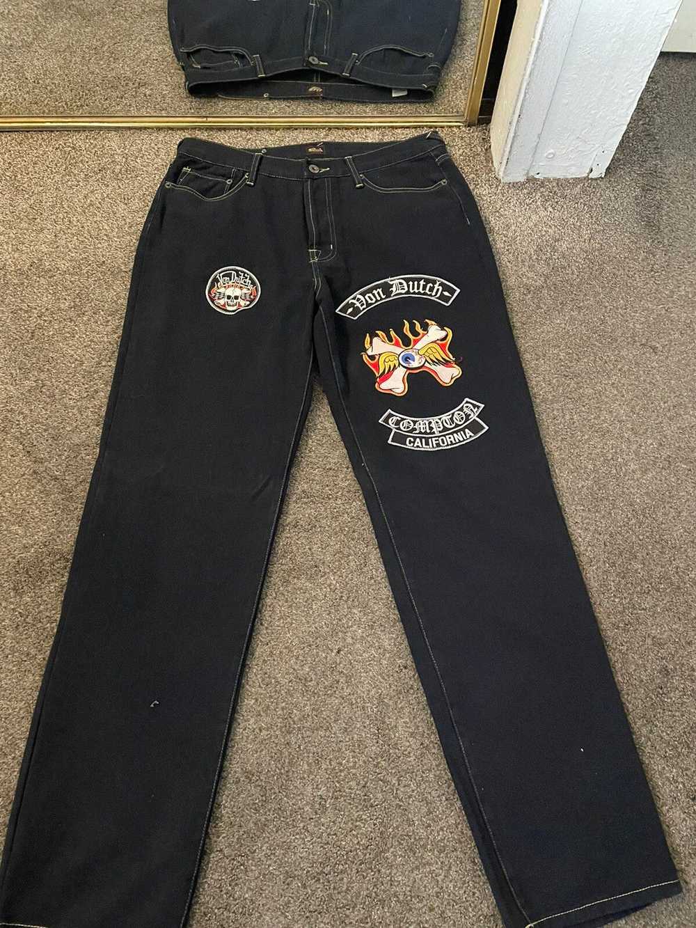 Von Dutch VERY RARE Von Dutch Patch Pants - Gem