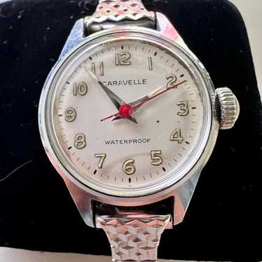 Vintage Caravelle Bulova Watch Women Silver Tone 2