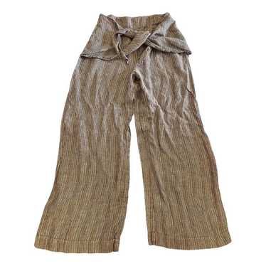 Anthropologie Linen trousers