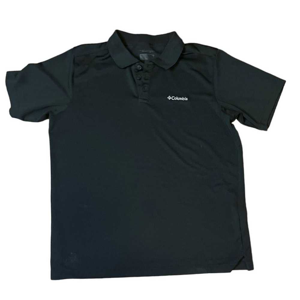 Columbia Columbia Short Sleeve Polo Black Omnisha… - image 1