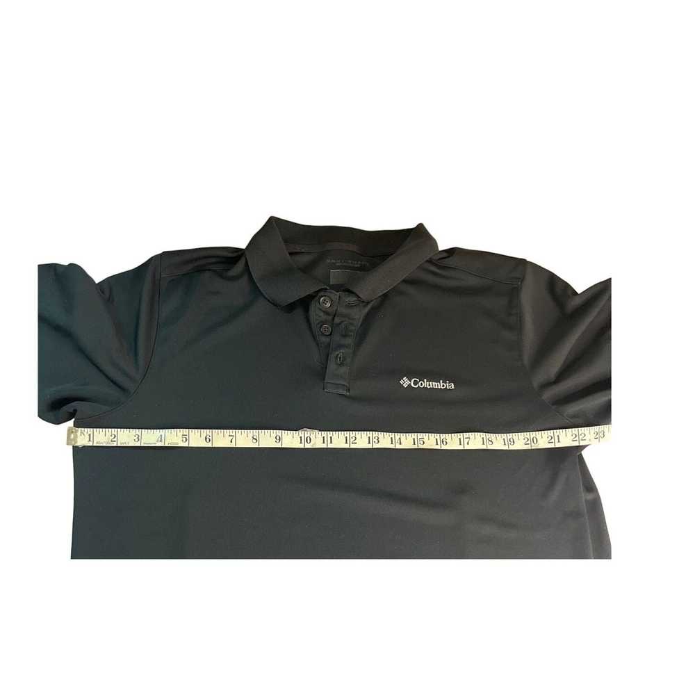 Columbia Columbia Short Sleeve Polo Black Omnisha… - image 3