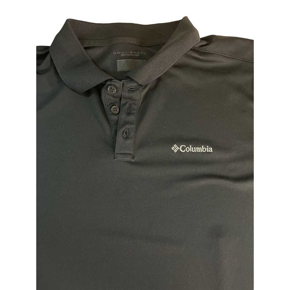 Columbia Columbia Short Sleeve Polo Black Omnisha… - image 4