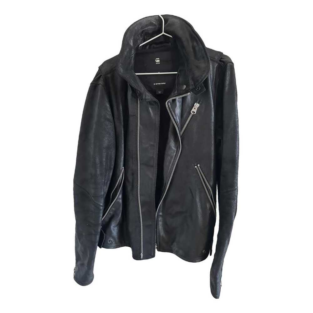 wtpg 様G-STAR RAW MOWER LEATHER JKT ライダース G star hot sale mower leather jacket
