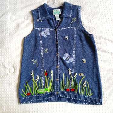 Vintage Quacker factory sweater vest