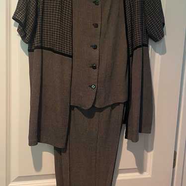 Vintage Alfred Dunner women’s light pantsuit size… - image 1