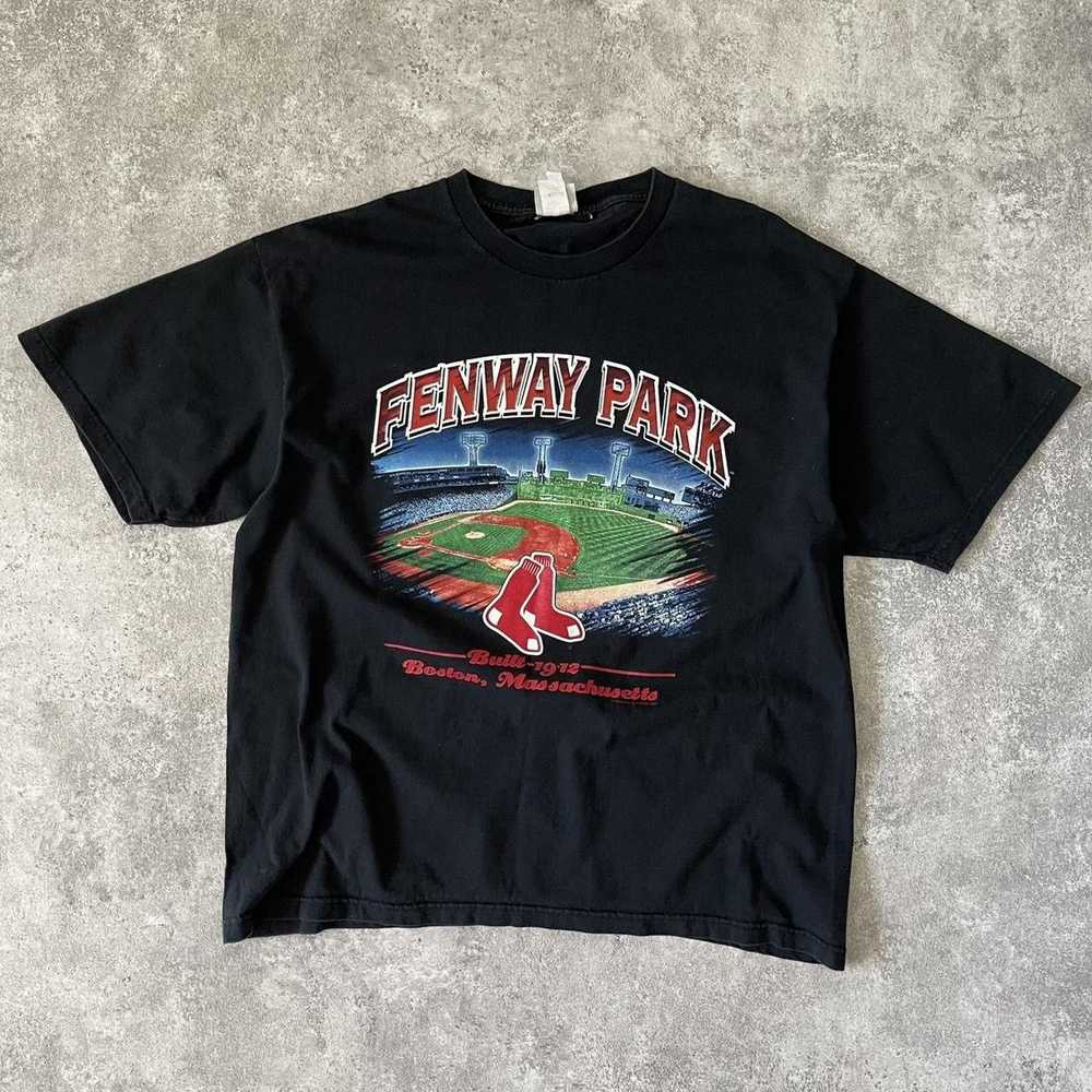 MLB × Vintage vintage boston red sox tshirt fenwa… - image 1