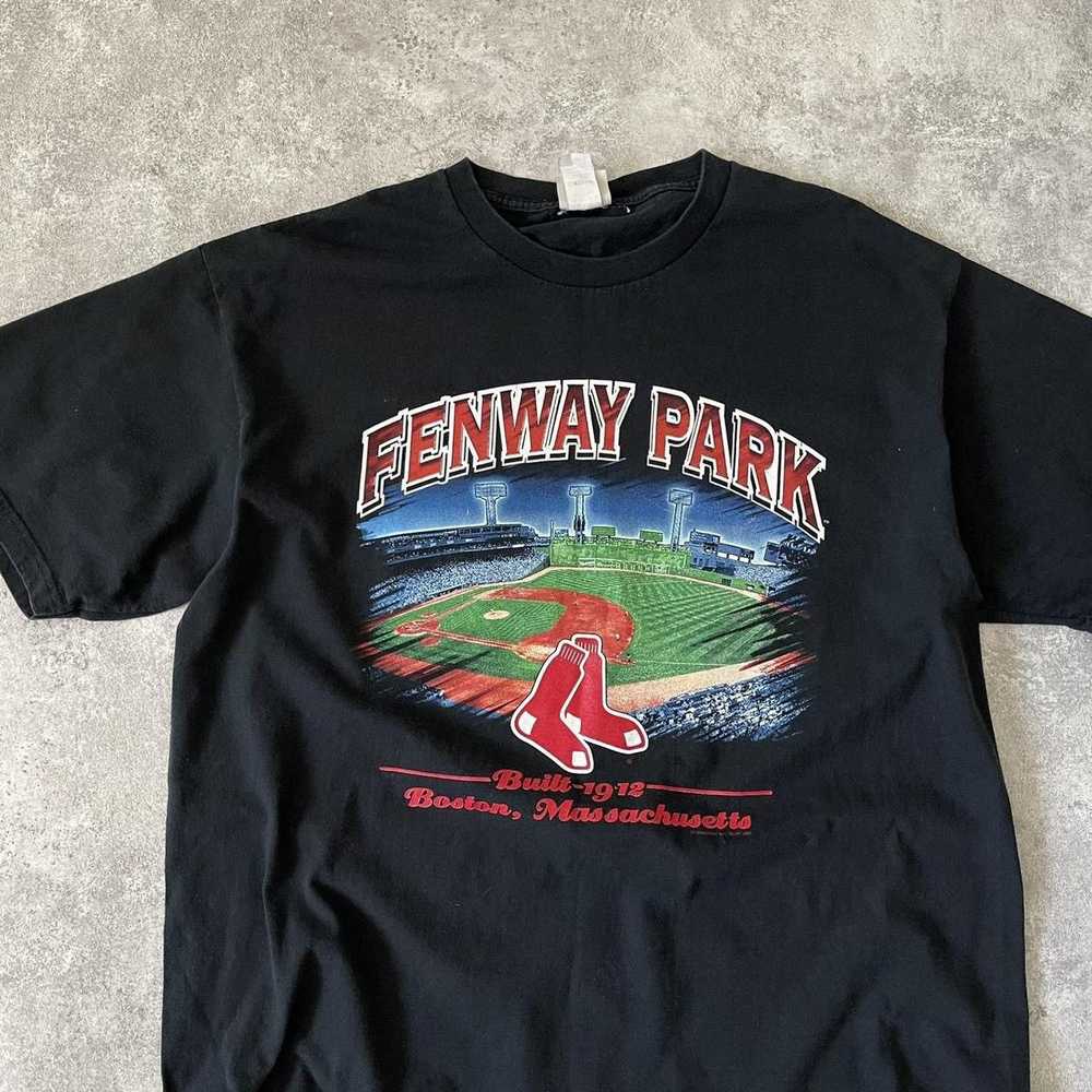 MLB × Vintage vintage boston red sox tshirt fenwa… - image 2