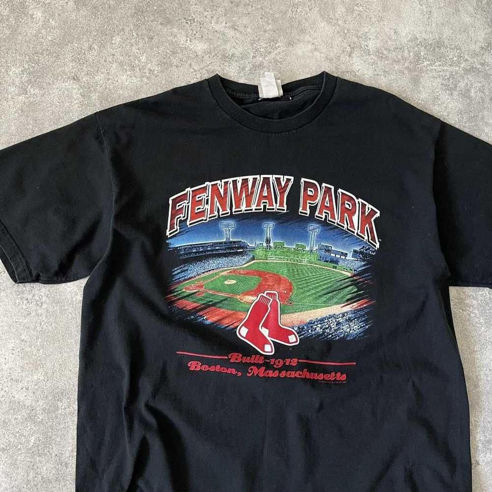 MLB × Vintage vintage boston red sox tshirt fenwa… - image 3