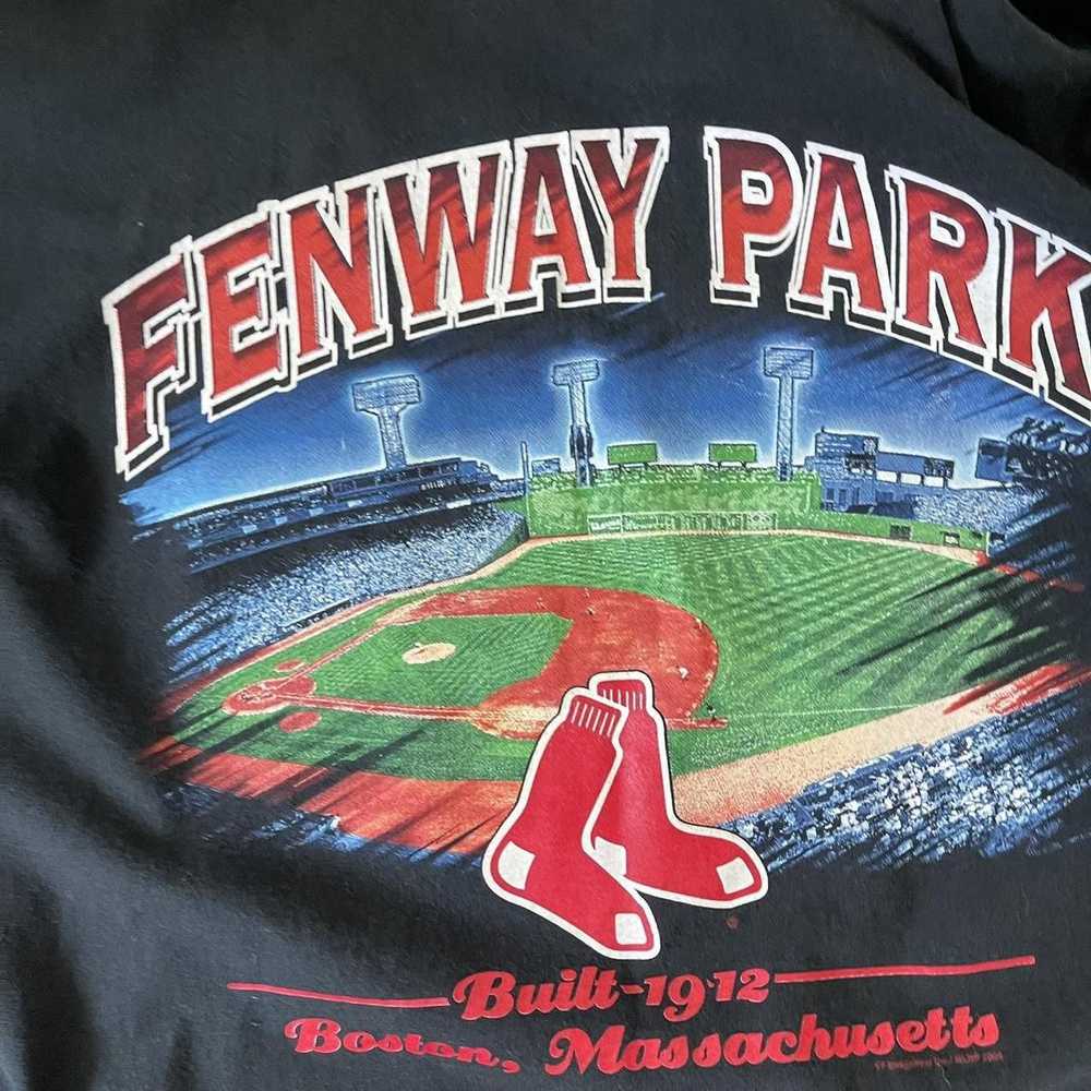 MLB × Vintage vintage boston red sox tshirt fenwa… - image 5