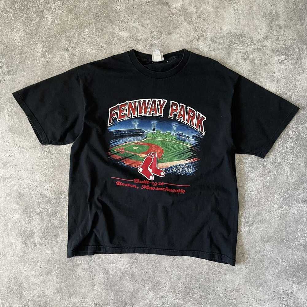 MLB × Vintage vintage boston red sox tshirt fenwa… - image 6