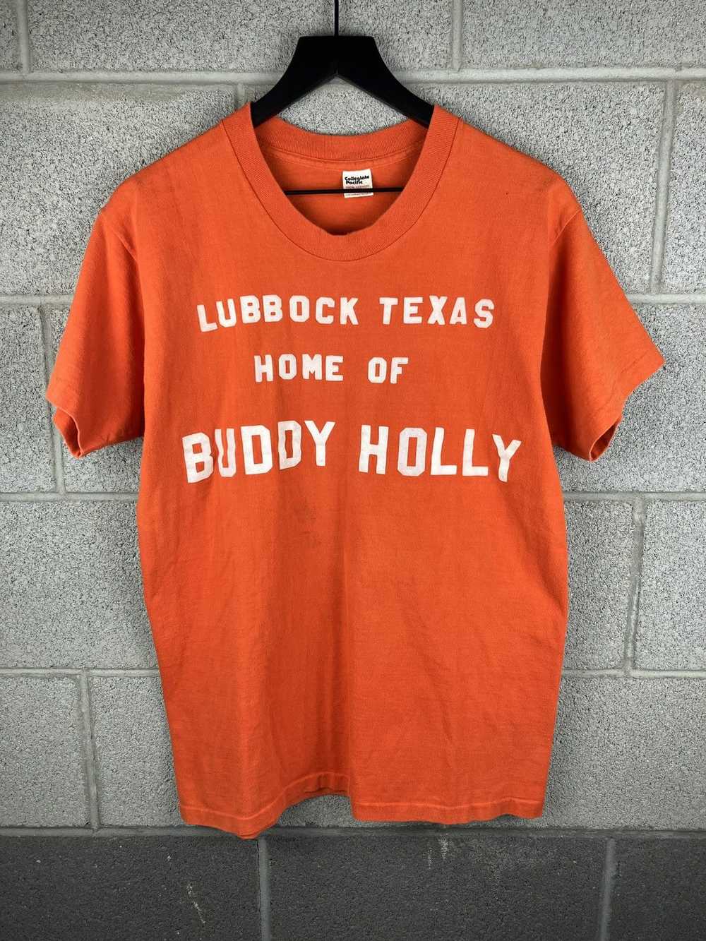 Band Tees × Vintage Vintage 1970s Buddy Holly Lub… - image 1