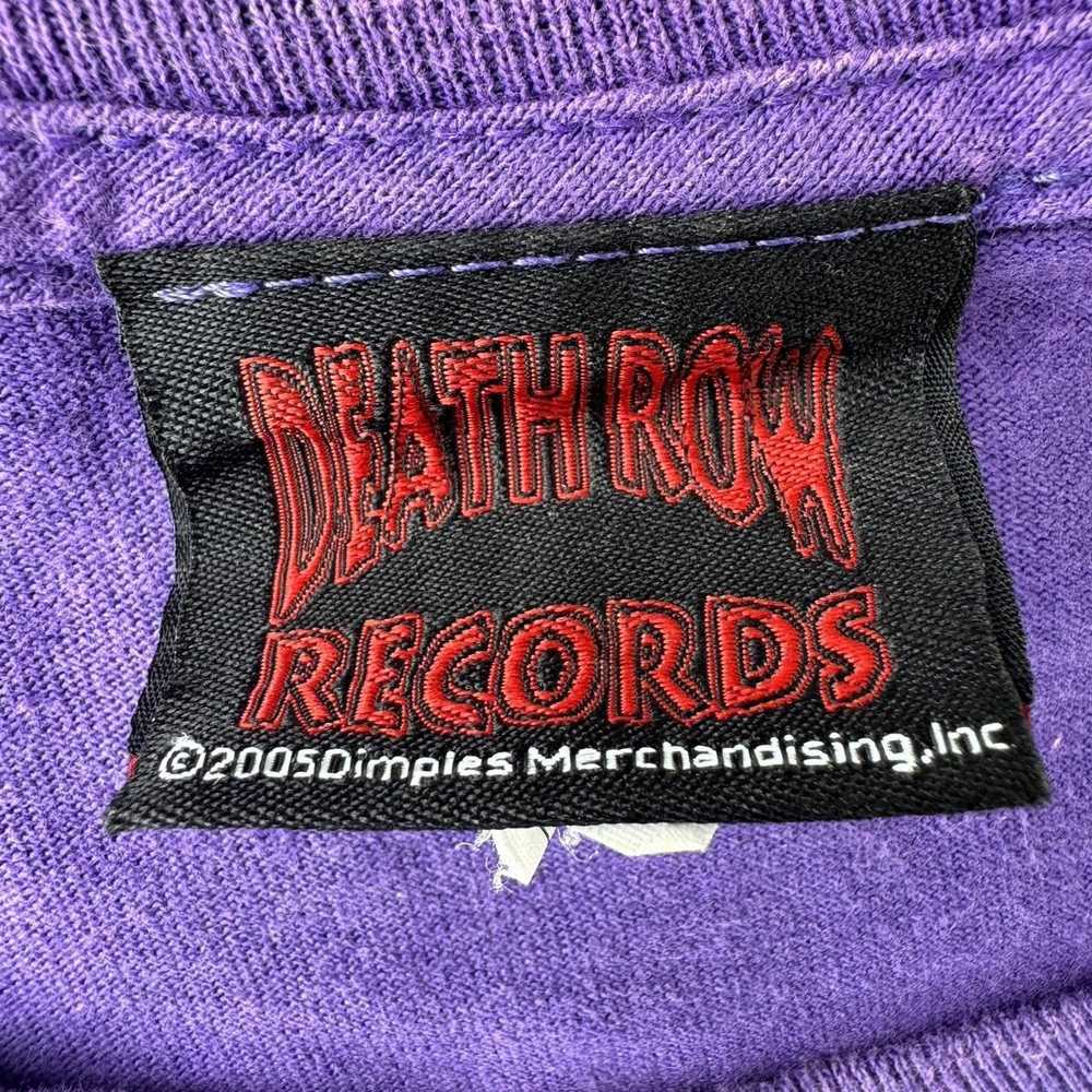 Rap Tees × Streetwear × Vintage 2005 Death Row Re… - image 2