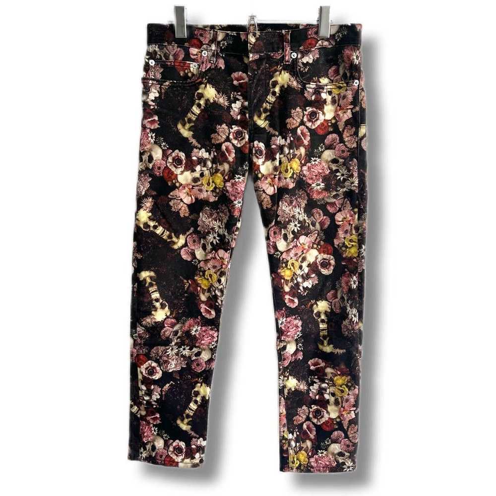 Dior Dior Toru Kamei Floral Jeans - image 1