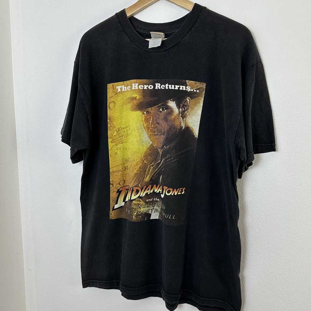 Vintage Vintage Indiana Jones Shirt Kingdom Of Th… - image 1