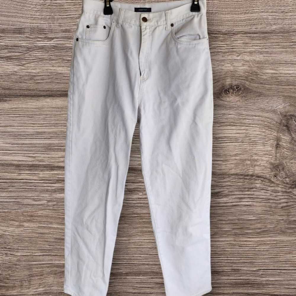 Vintage Bill Blass White Jeans - image 1
