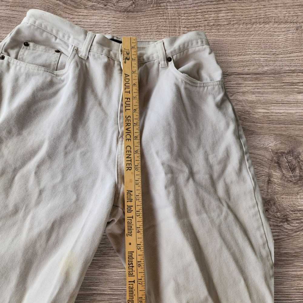 Vintage Bill Blass White Jeans - image 6