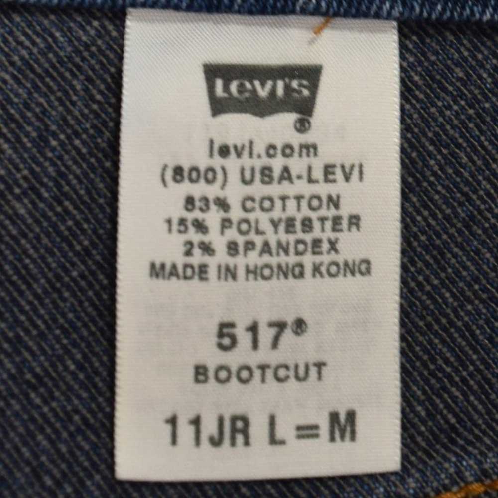 Vintage  LEVI'S 517 Bootcut Jeans Mid to High Ris… - image 6