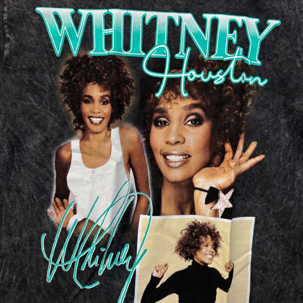 Vintage Whitney Houston Self-titled Album Art Col… - image 2