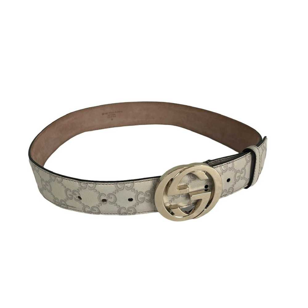 Gucci Gucci Interlocking GG Buckle Monogram Belt - image 2