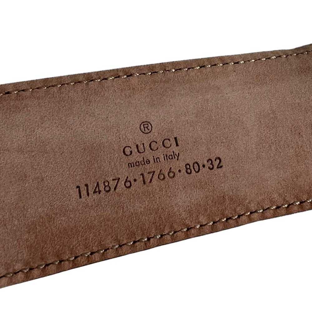 Gucci Gucci Interlocking GG Buckle Monogram Belt - image 4