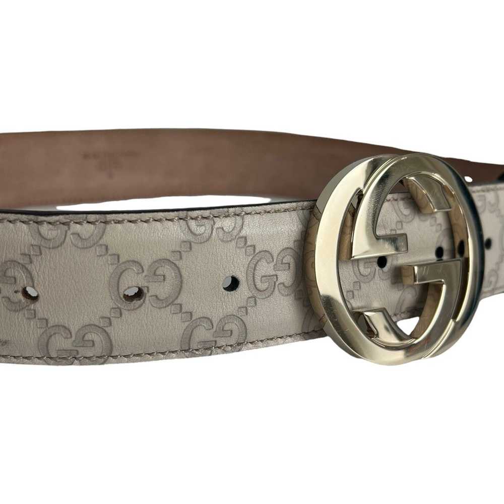 Gucci Gucci Interlocking GG Buckle Monogram Belt - image 5