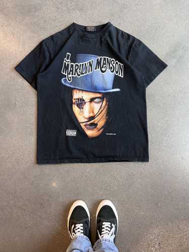 Marilyn Manson × Vintage Marilyn Manson Face Tee B