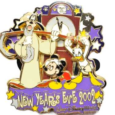 Disney Walt Disney World New Year Eve 2002 Pin Li… - image 1