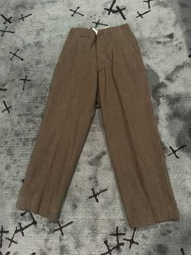 Military × Vintage Vintage 60’s Wool Military Trou