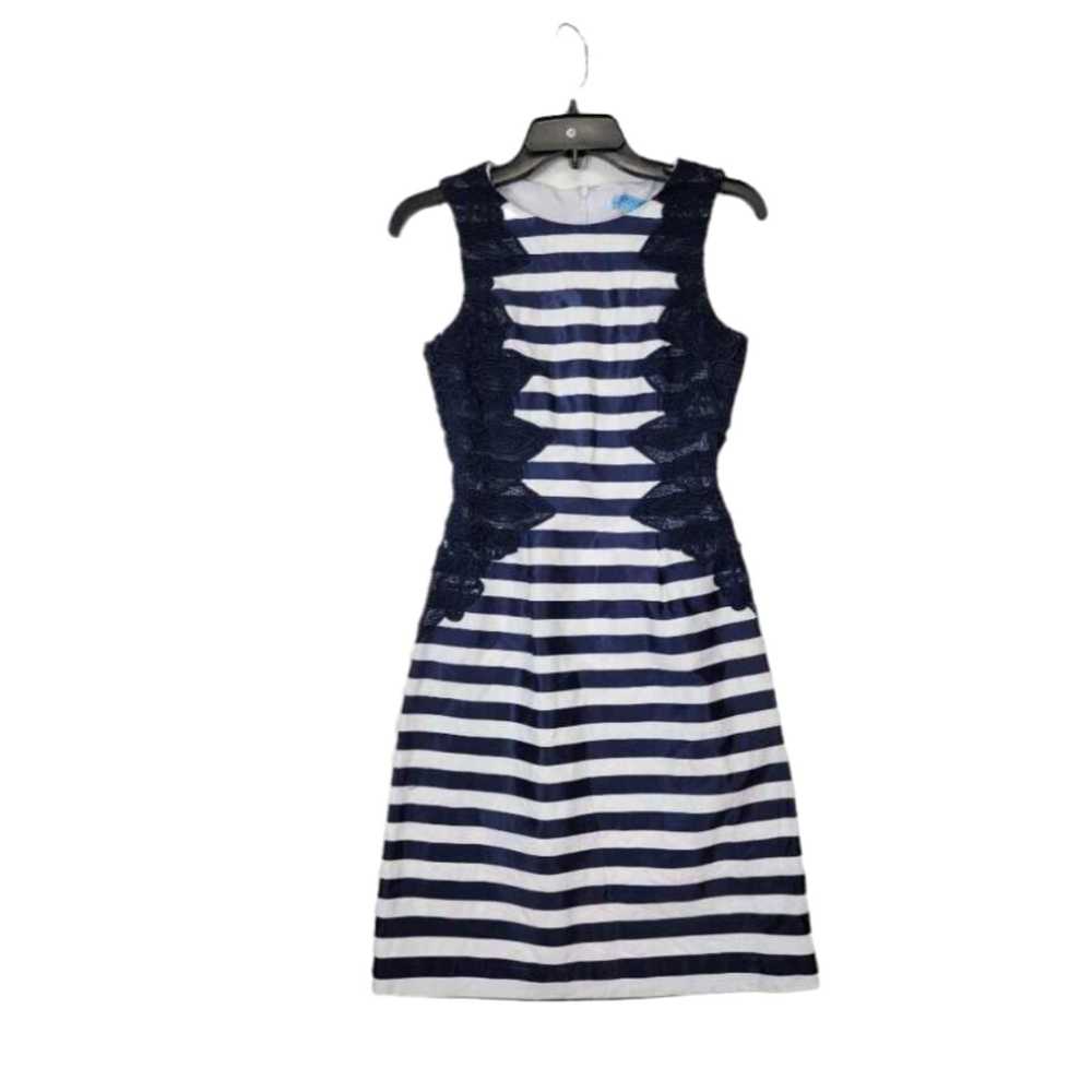 Vintage Antonio Melani Dress Size 0 Women Stripe … - image 3