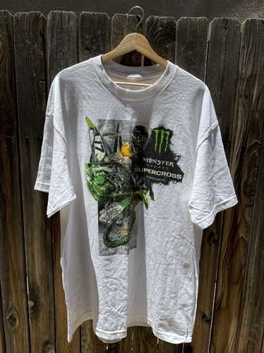 Streetwear Monster Energy supercross shirt