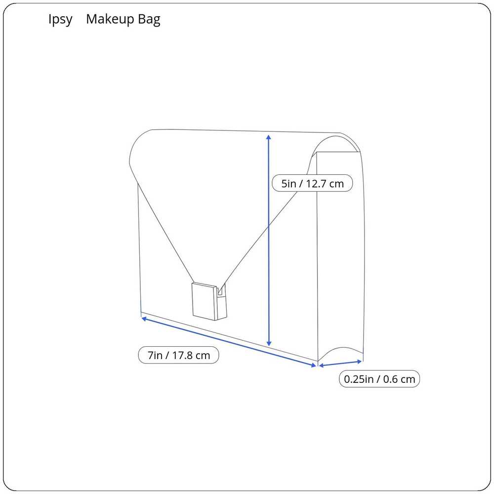 Other Ipsy Glam Bag Envelope Style Designer Plaid… - image 5