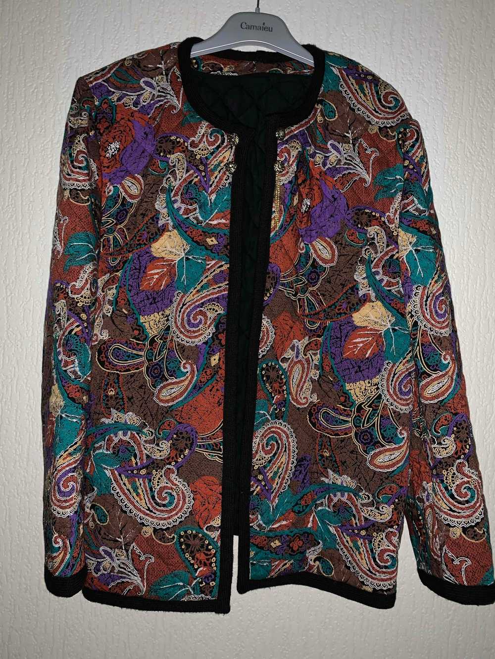 Veste matelassée Paisley - image 3