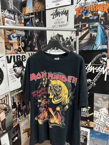 Iron Maiden × Rock T Shirt × Vintage Vintage Iron… - image 1