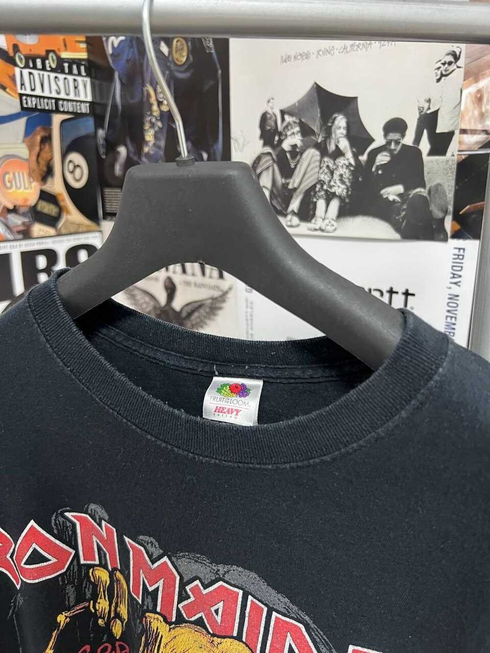 Iron Maiden × Rock T Shirt × Vintage Vintage Iron… - image 4