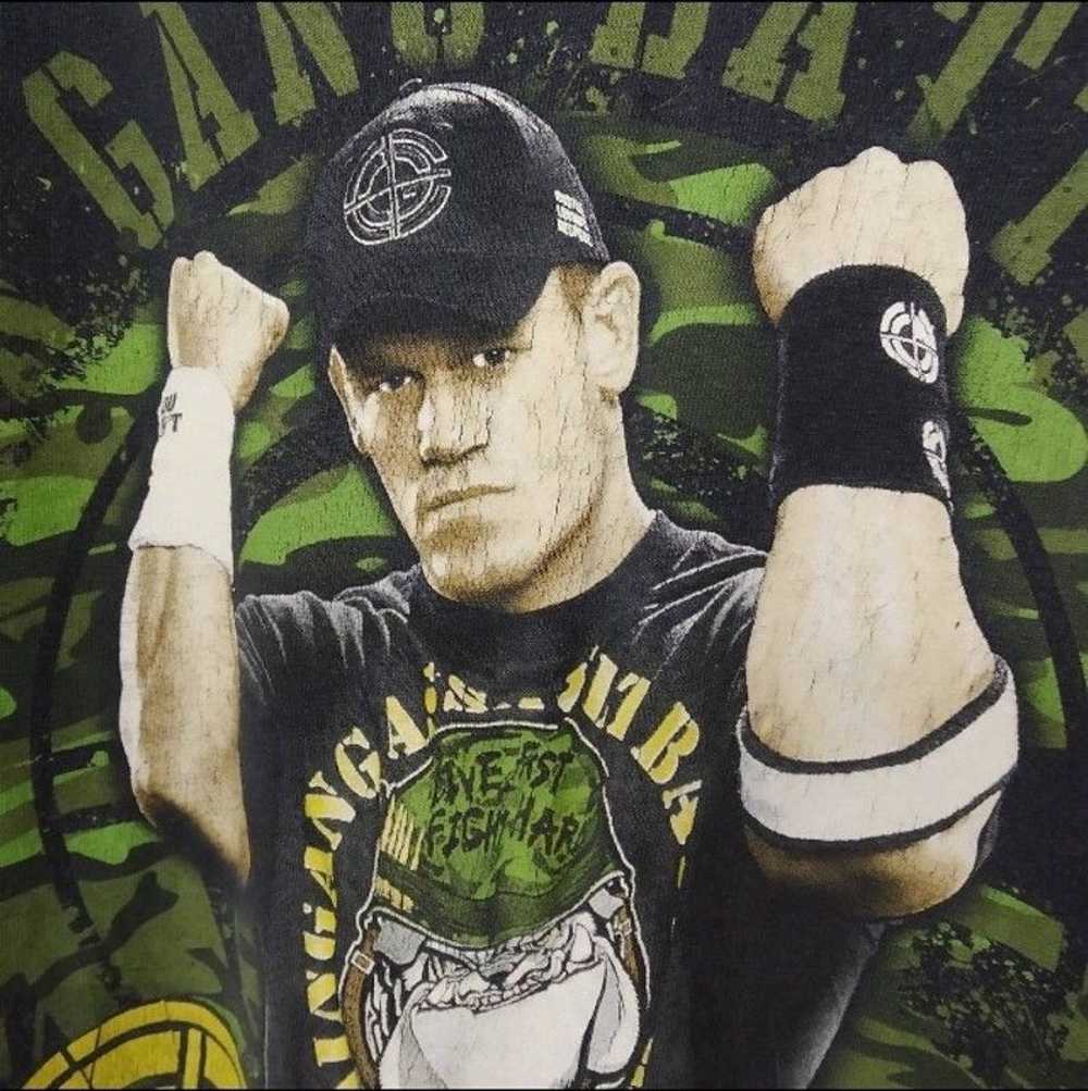 Rap Tees × Vintage × Wwf Vintage John Cena Wrestl… - image 3