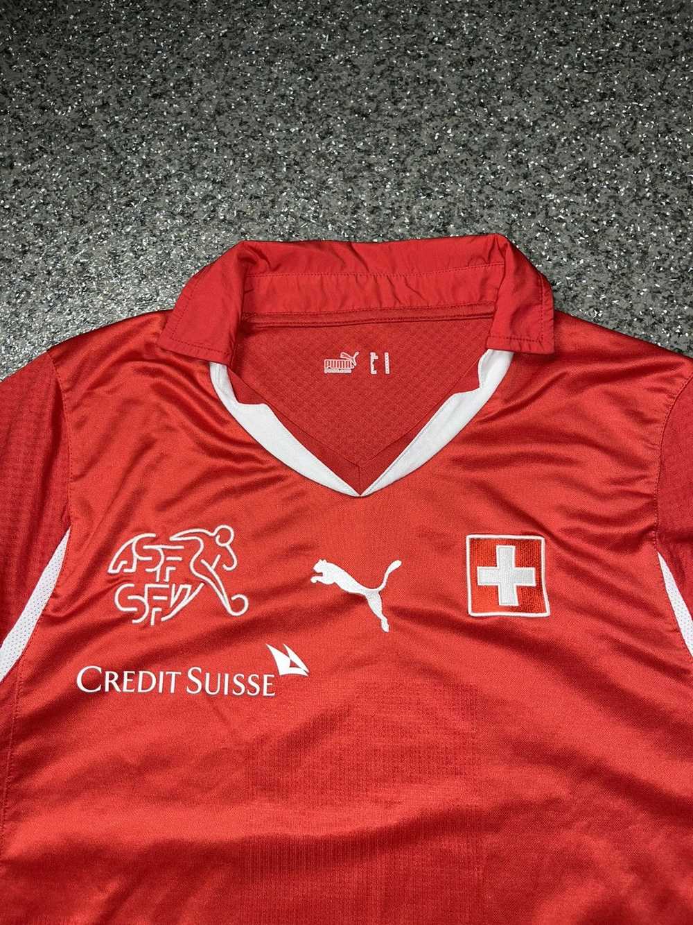 Jersey × Puma × Soccer Jersey Puma Switzerland 20… - image 3