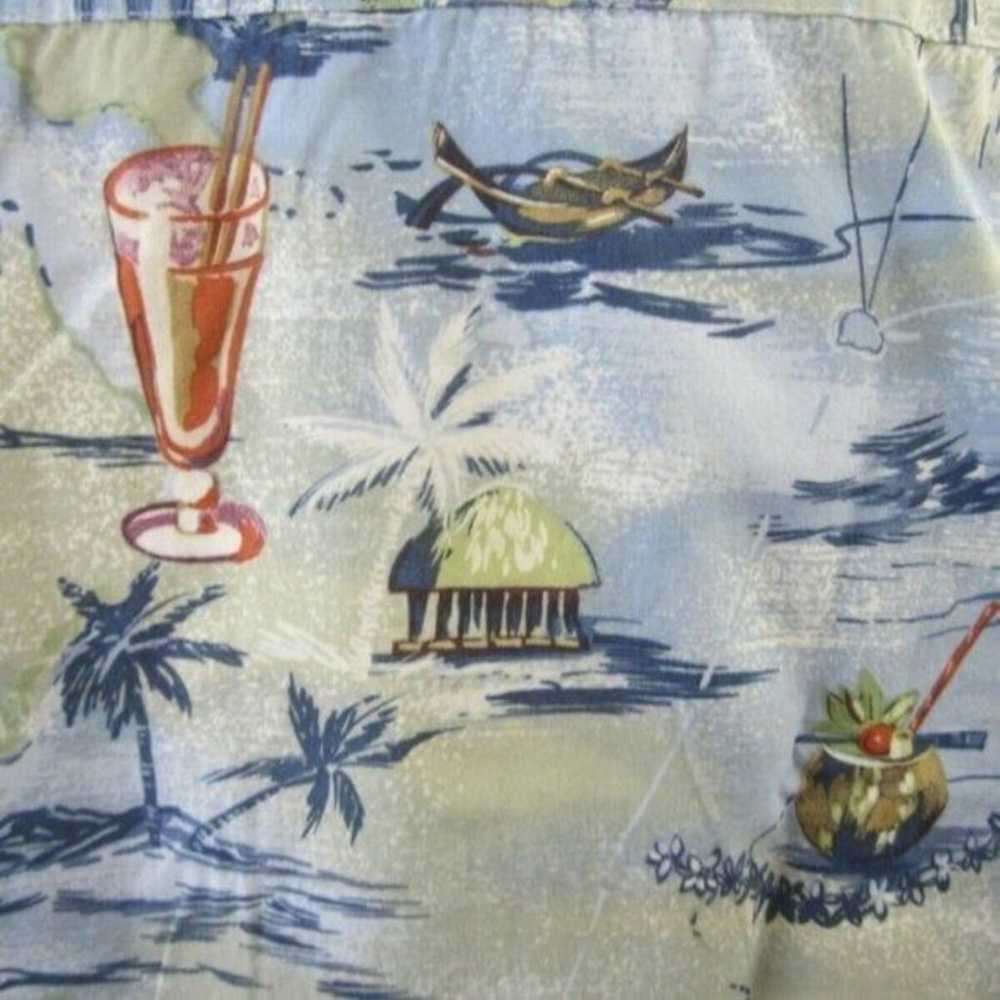 Campia Moda vintage Hawaiian shirt cocktail tiki … - image 8